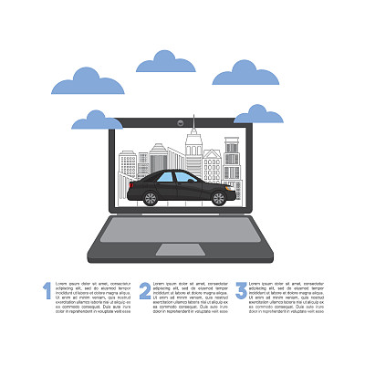 交通服务应用技术图标图片下载