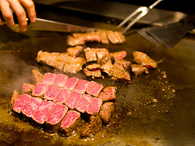 神户牛肉牛排素材图片