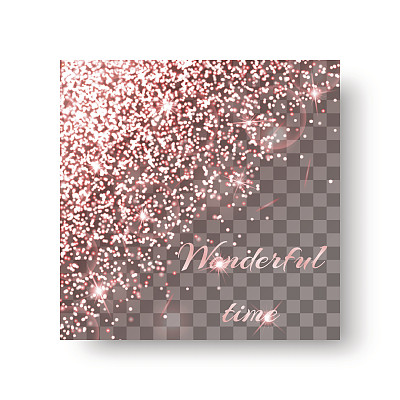 闪闪发光的粉色背景图片下载