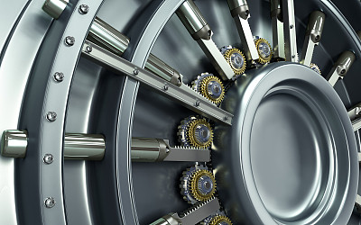 大安全门背景高分辨率3d渲染素材图片