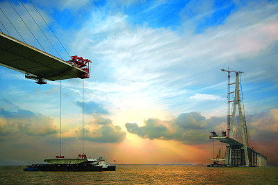 景观与桥梁建设素材图片