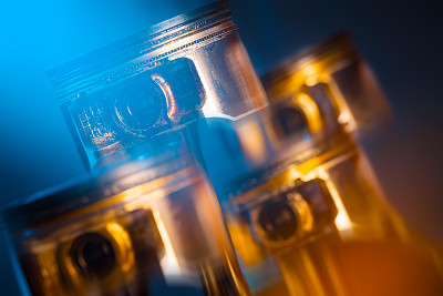 引擎。活塞。图片下载