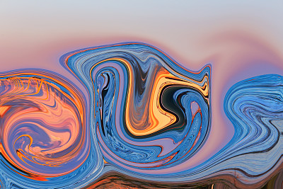 彩色迷幻液化背景素材图片