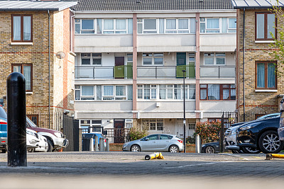 东伦敦的市政住房公寓图片下载