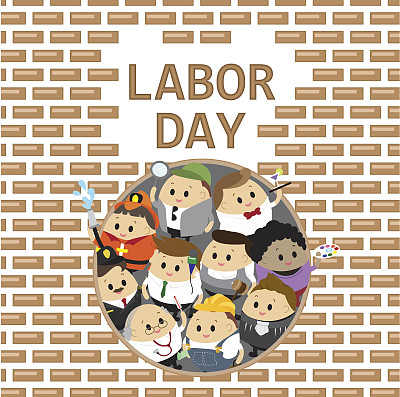 向量劳动节快乐图片下载