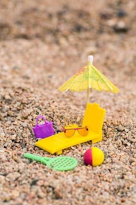 海滩和户外活动爱好者贺卡图片下载