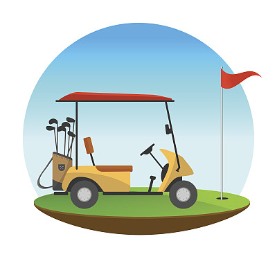 高尔夫球车图片下载