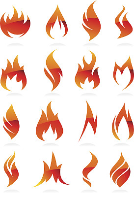 火收藏集。向量图片下载