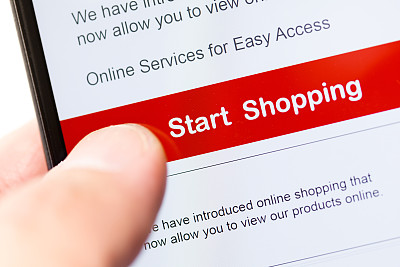 智能手机触摸屏带有红色按钮图片下载