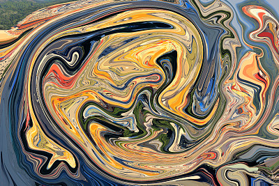 彩色迷幻液化背景图片下载