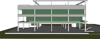 建筑草图设计，矢量图片下载