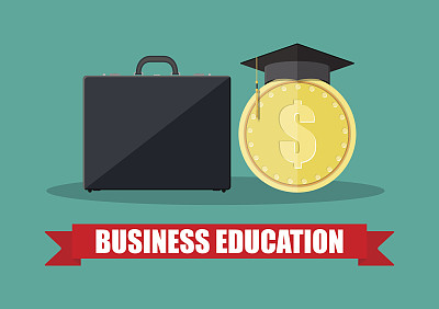 商务公文包，毕业帽，金币图片下载