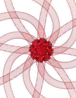 抽象分形背景的创意设计图片下载