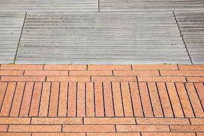 砖步道背景和关闭图片下载