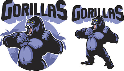 大猩猩的吉祥物图片下载