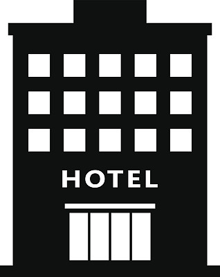 酒店矢量图标图片下载