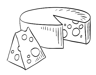 奶酪卡通形象图片下载