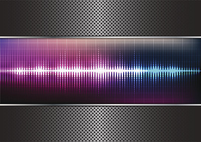 数字声波技术抽象背景。图片下载