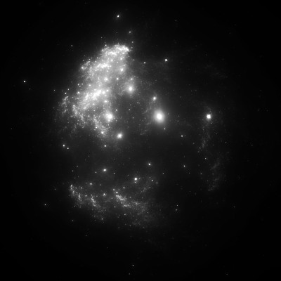 抽象的分形图看起来像星系图片下载