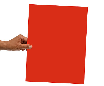 手握红纸图片下载