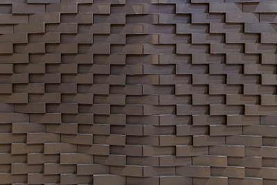 不规则抽象的棕色墙体纹理块背景图片下载