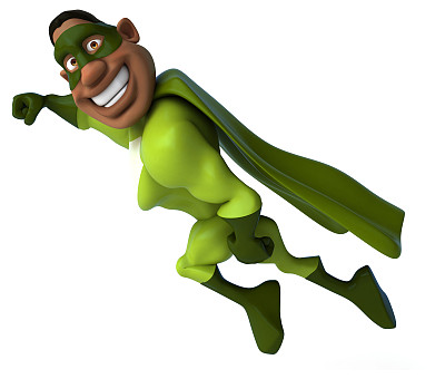 有趣的超级英雄素材图片