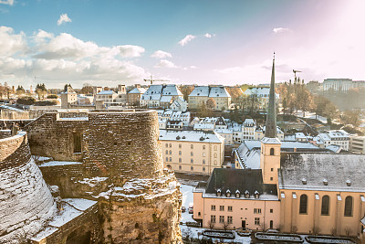 卢森堡的冬天图片下载