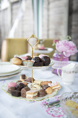 下午茶和蛋糕素材图片