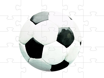 足球拼图图片下载