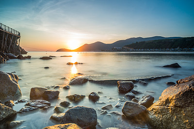 日出时分的神秘海景 - 越南素材图片图片下载