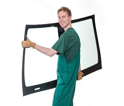 玻璃与挡风玻璃或挡风玻璃和白色背景图片下载