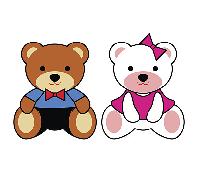 可爱的熊宝宝图片下载