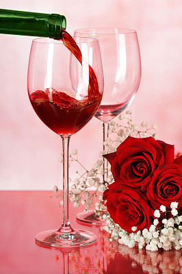红酒素材图片