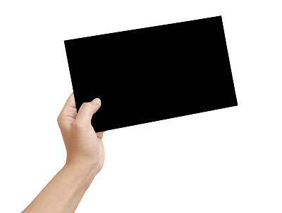 持有空卡+剪切路径图片下载