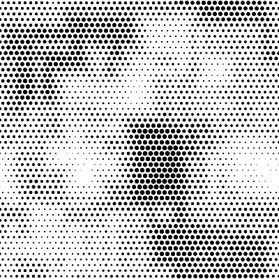 现代无缝模式与点过渡半色调图片下载