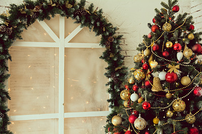 带圣诞的设计室图片下载