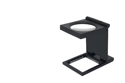 Fadenz吗?维勒auf魏?， freigestellt /亚麻测试仪对白色，隔离图片下载