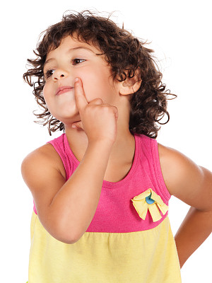 可爱的白人女孩图片下载