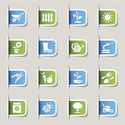 标签-园艺图标图片下载