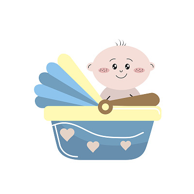 里面有婴儿的安全座椅图片下载