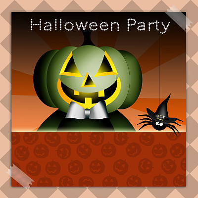 万圣节晚会背景图片下载