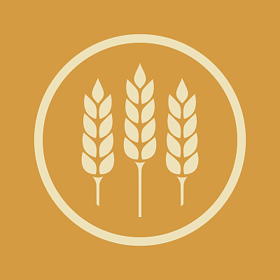 谷物矢量图标素材图片