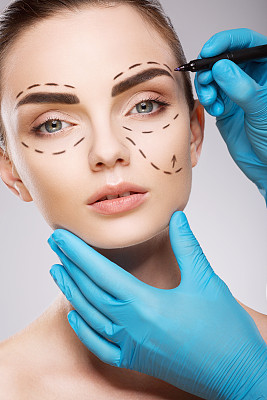 整形手术的概念图片下载