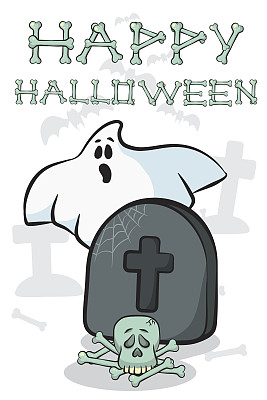 走出坟墓的鬼魂插图图片下载