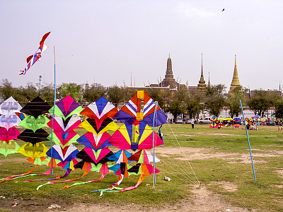 风筝在泰国图片下载