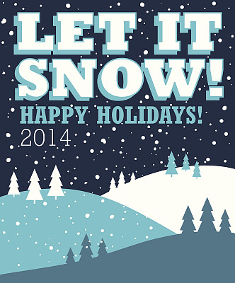 让它下雪的圣诞背景图片下载