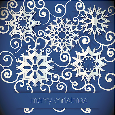 雪花的背景图片下载