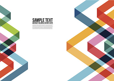 抽象彩色三角形图案。背景，封面，布局图片下载