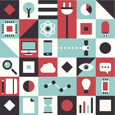 现代技术平面模式图片下载