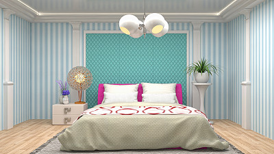 卧室内。三维演示图片下载